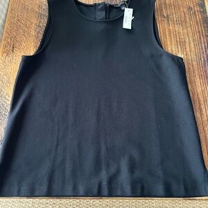 J. Crew Classic Black Tank Top